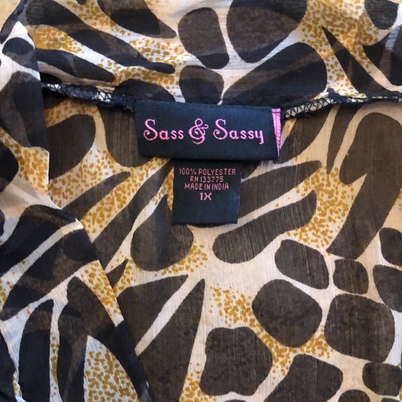 Leopard print sheet jacket - Picture 2 of 2